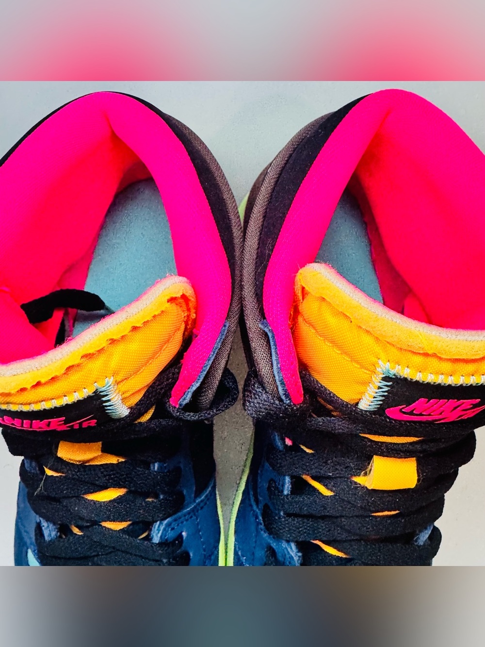 AIR JORDAN 1 HIGH OG “TOKYO BIO HACK” 555088-201 Men’s 7.5 Women’s 9 Clean AF - Picture 6 of 16